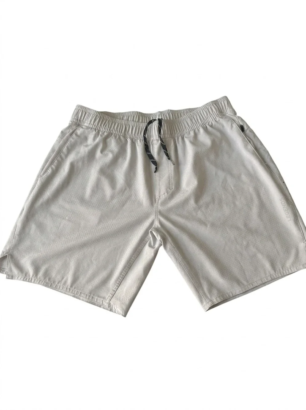Legends Shorts Men’s Large Gray 7” Inseam Zip Pocket Unlined